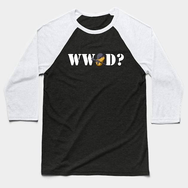 WWFTD? Baseball T-Shirt by TheFightingTater